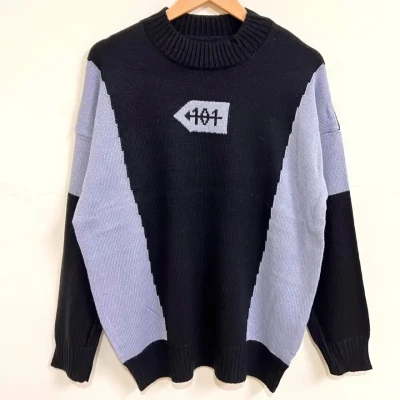 101 Arrow Printed Over Size Swe...