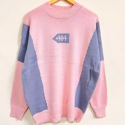 101 Arrow Printed Over Size Swe...