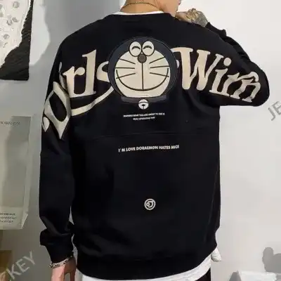 Product image of 9966/6266 Doraemon Printed Fur Sweatshirt