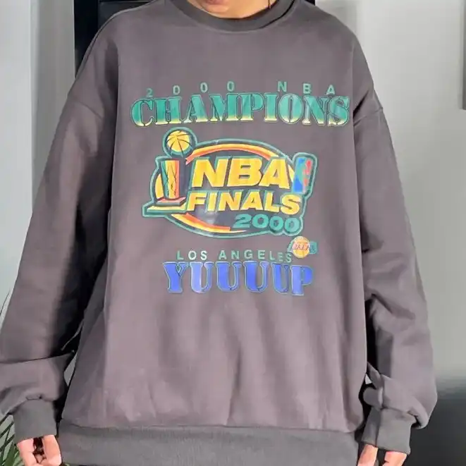Product image of F201 Nba Finals Printed Over Size Fleece Inside Sweatshirt