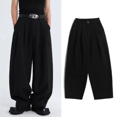 Bdk High Waist Baggy Formal Pan...