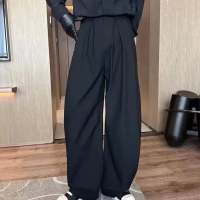 Bk96 High Waist Flaire Baggy Fi...