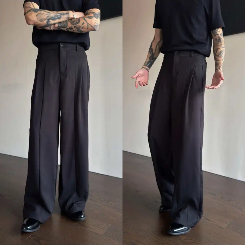 Product image of Dt26016 Pleated High Waist Formal Pant