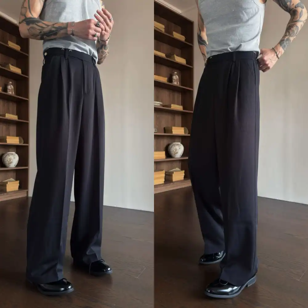 Product image of Dt26017 High Waist Straight Formal Pant