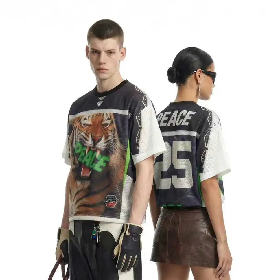 Product image of 8378 Peace Splished Breathable Mesh Jersey