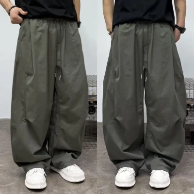 Dg26050 Flaire Pleated Twill Ba...