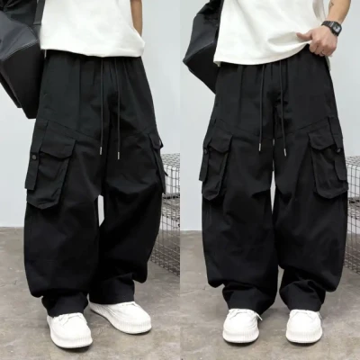 Dg26003 Cargo Box Twill Baggy T...
