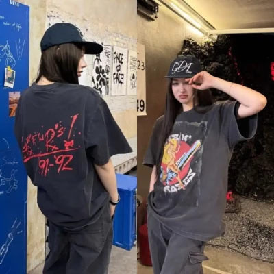 O14-4 Guns N Roses Vintage Over...