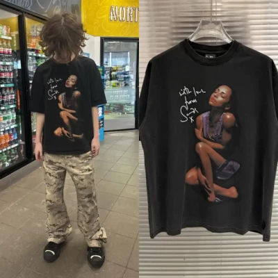 O14-10 With Love Printed Over S...