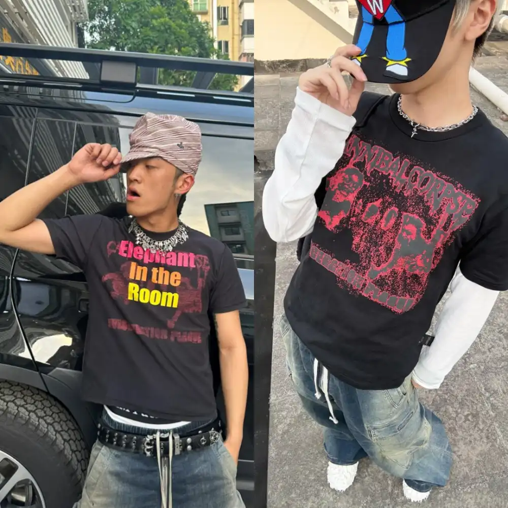 Product image of O14-18 Elephant In The Room T-shirt