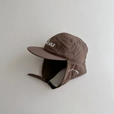 066 Go Bears Printed Chn Hat