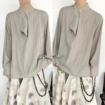 68016 Cravat Design Linen Shirt
