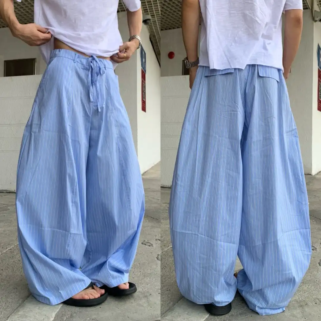 Product image of 56037k Lining Loose Formal High Waist Pant Ant