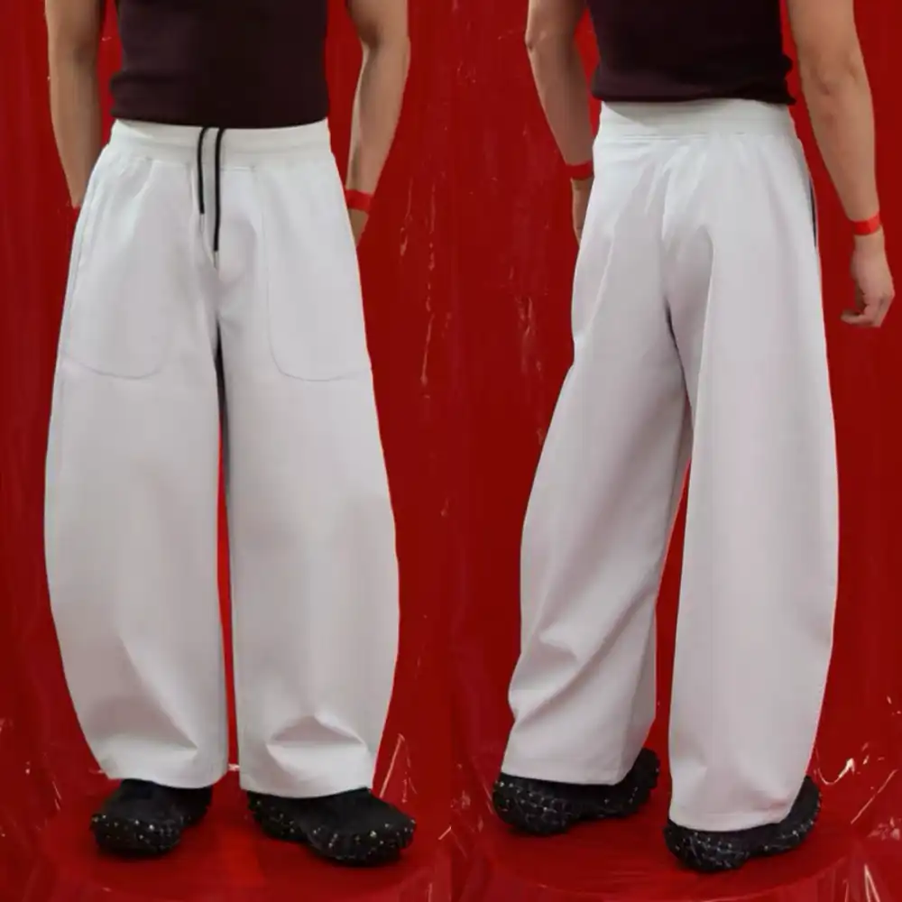 Product image of 56005k High Waist Loose Baggy Flared Formal Pant "