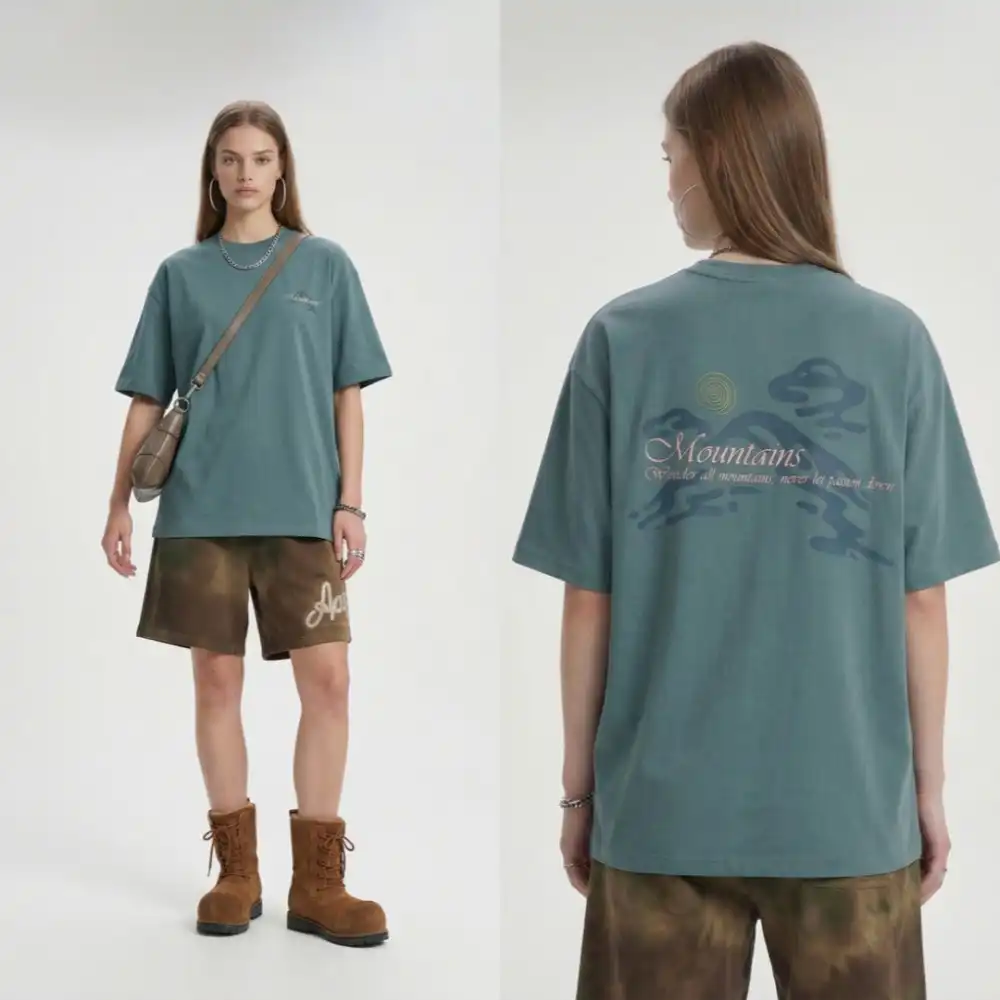 Product image of 8450 Thick Plate Printing Process Over Size T-shirt