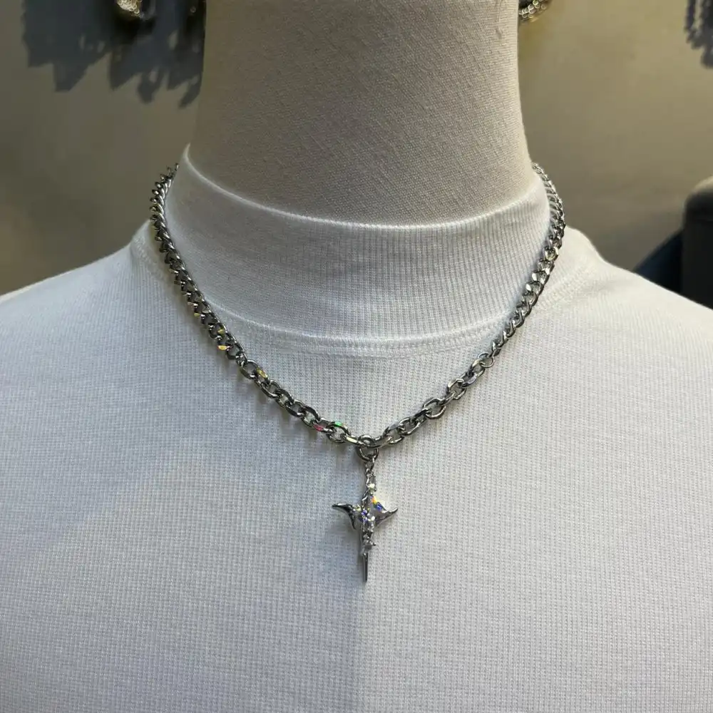 Product image of 093 Sparkling Rhine Stone Necklace