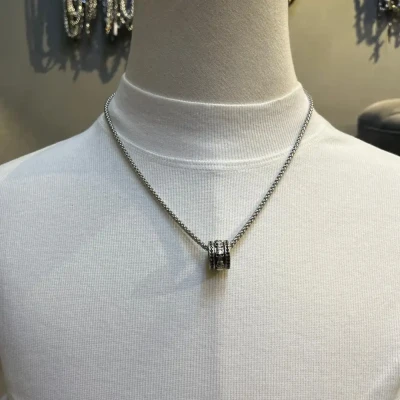 094 Skull Ring Necklace