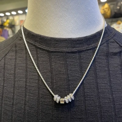094 Multi Ring Necklace