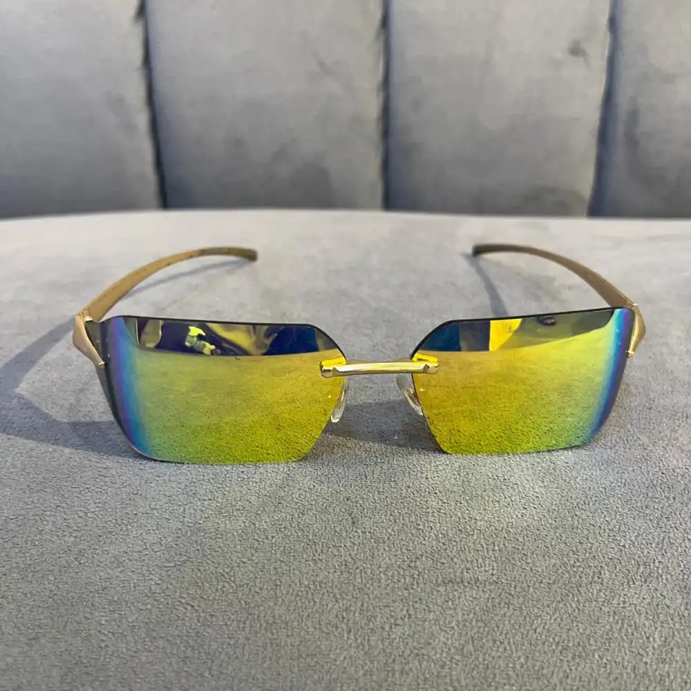Product image of Chn Y2k Rimless Mirrored Shield Glass