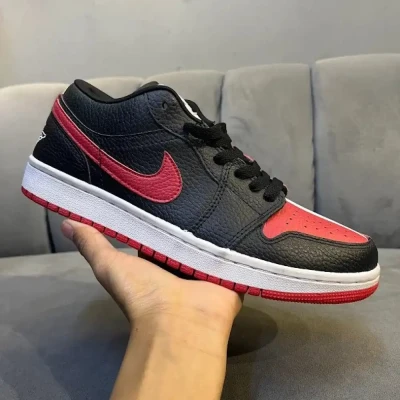 Nike Air Jordan 1 Low Red & Bla...