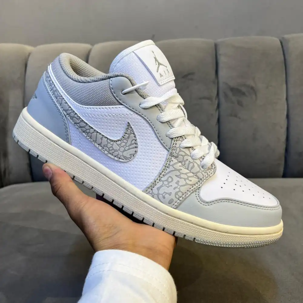 Product image of Nike Air Jordan 1 Low ' Berlin Grey Elephant '