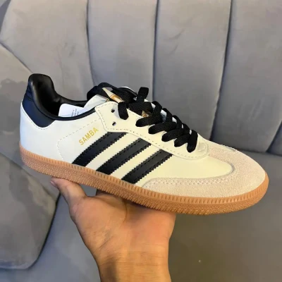 Adidas Samba Black White Gum