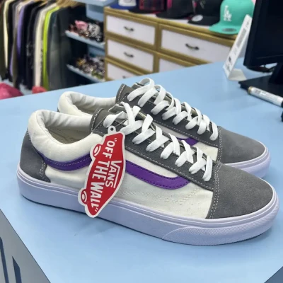 Vans Printed Purple Lining Shoe