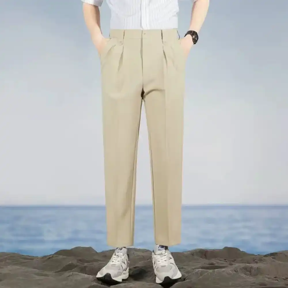 Product image of K02# Straight Loose Formal Pant