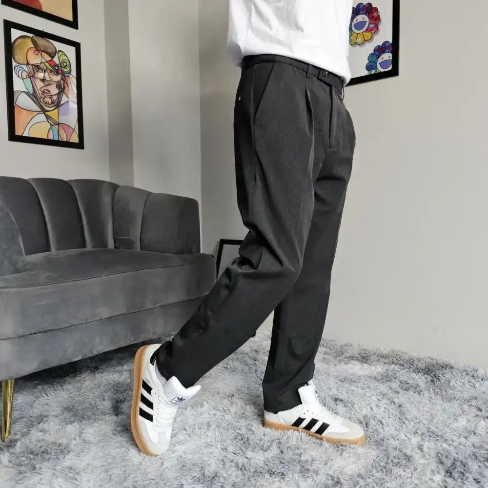 Product image of K01# Basic Plain Straight Formal Pant
