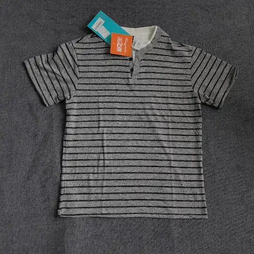 Product image of A245 Stripe Round Neck T-Shirt