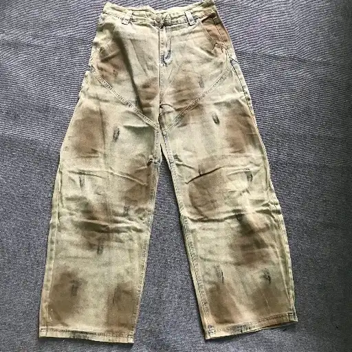 Product image of Q53 Rustic Vintage Flaire Baggy Jeans Pant