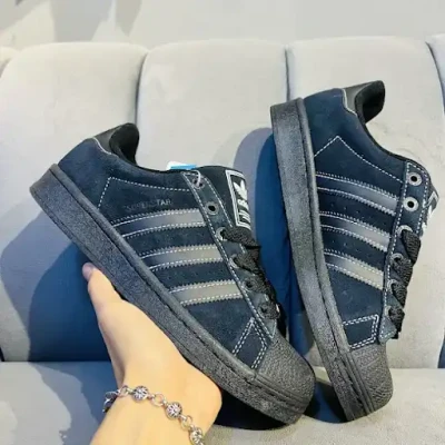 Adidas superstar II Suede Black...