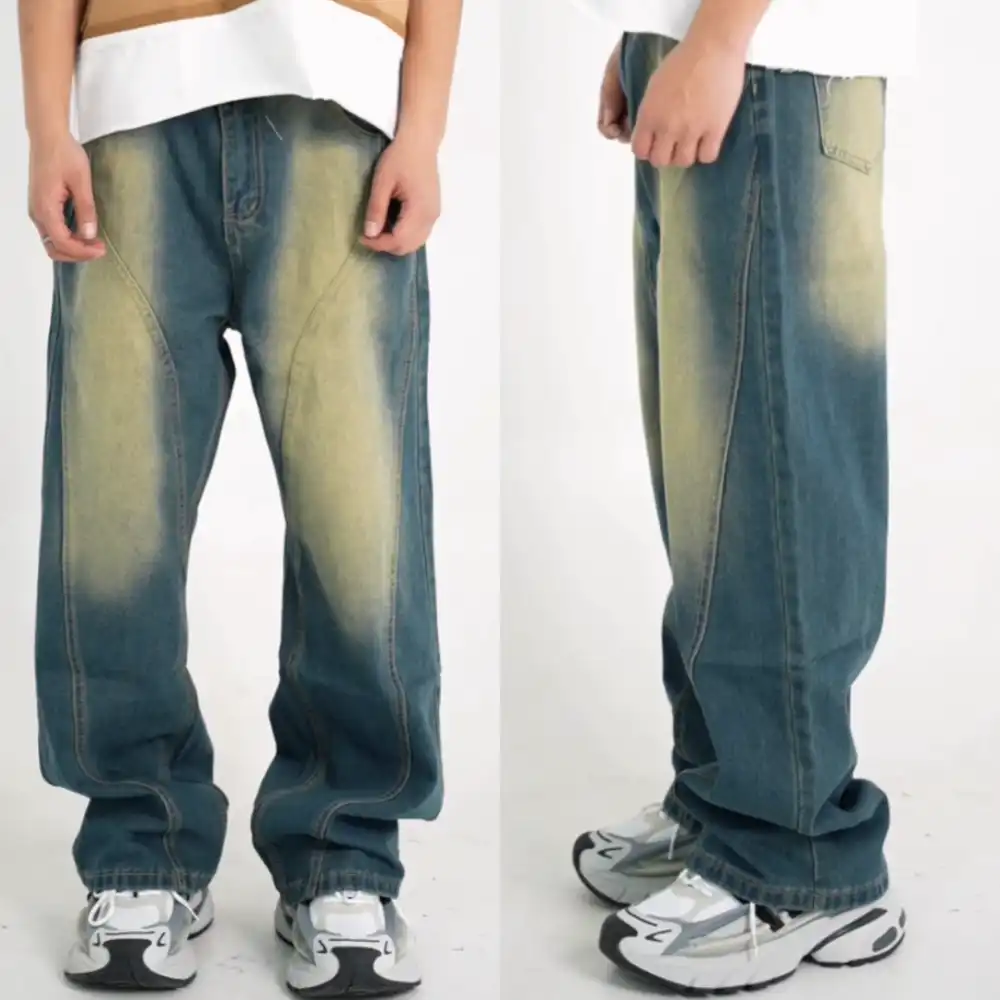 Product image of 24k29018 Arc Design Straight Jeans Pant