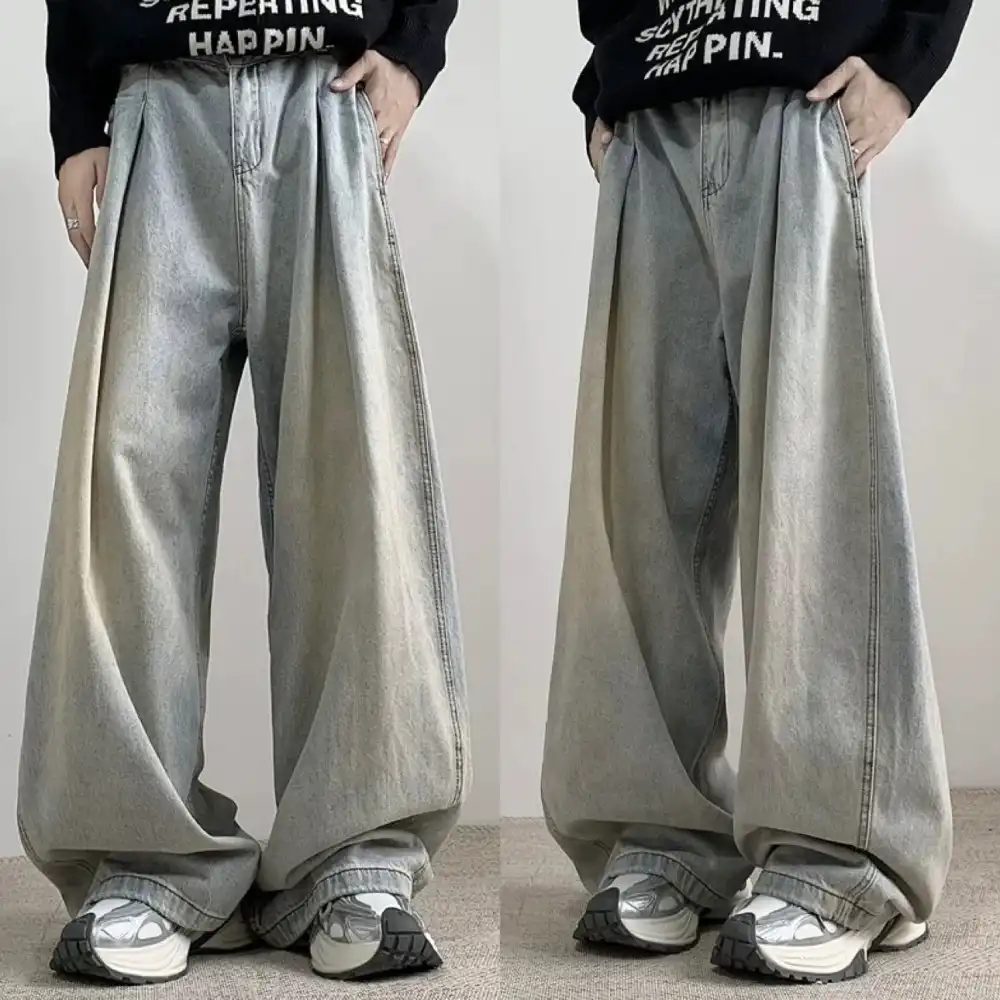 Product image of G27 Vintage Ice Washed Baggy Jeans Pant