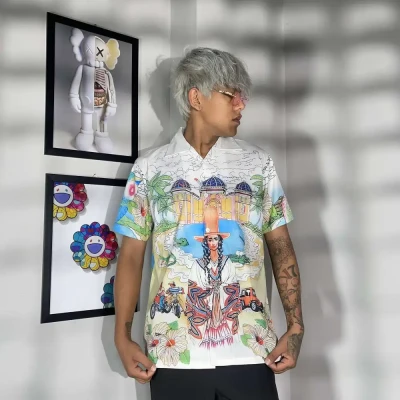 Mexican Lady With Hat Printed G...