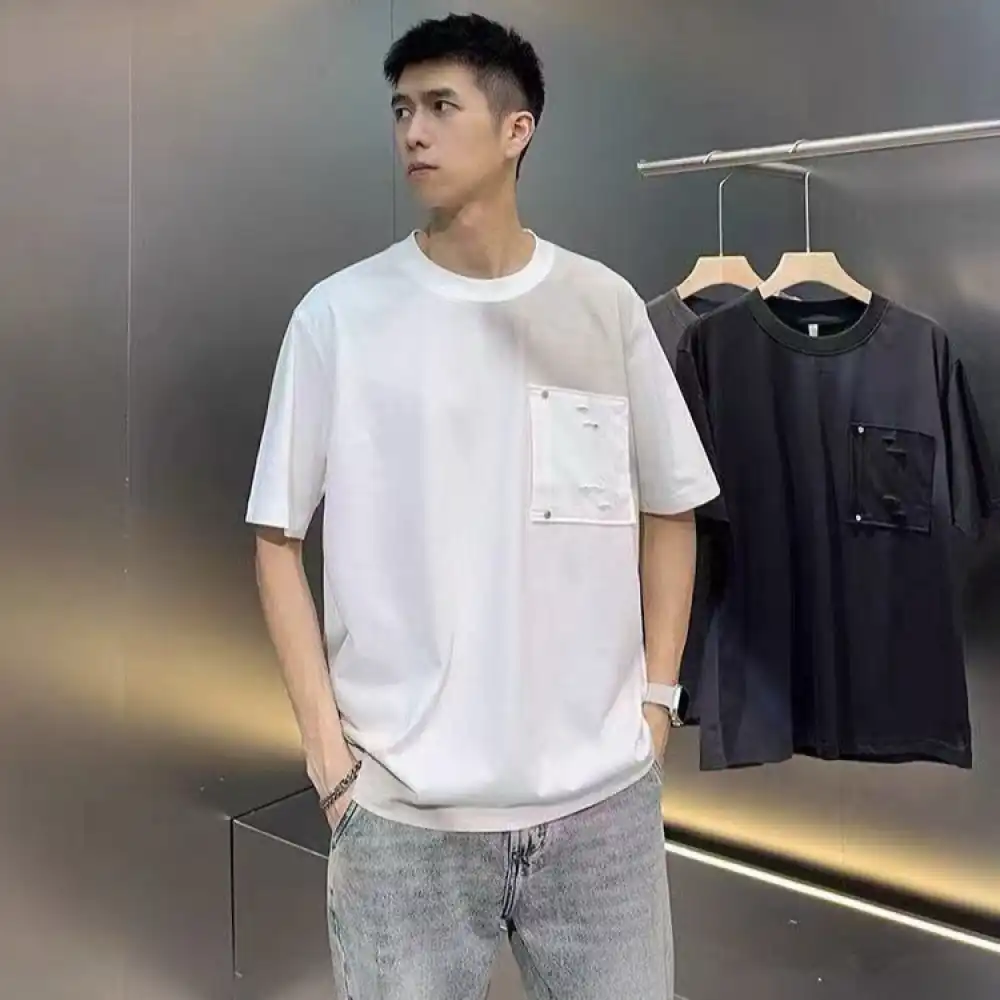 Product image of 9179 Pocket Patchwork Tshirt