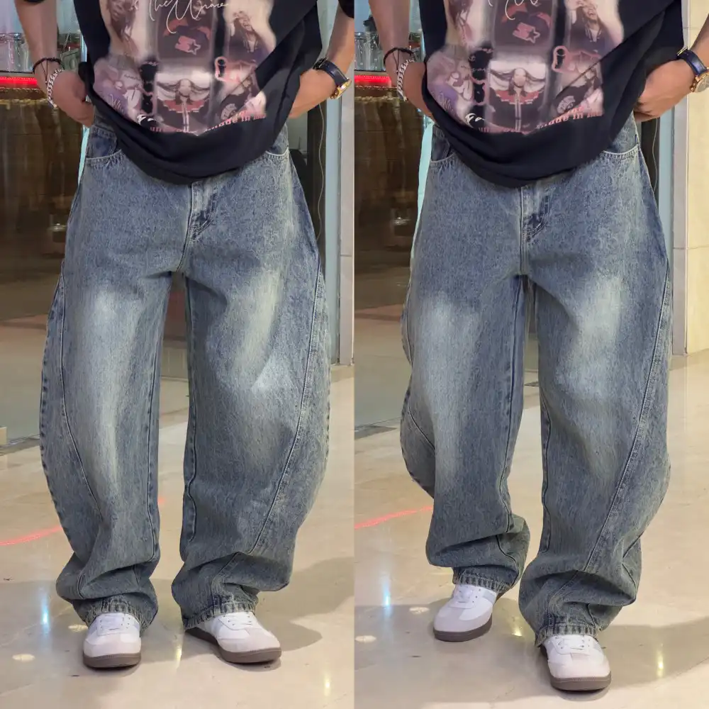 Product image of Jsd Balloon Baggy Vintage Washed Jeans