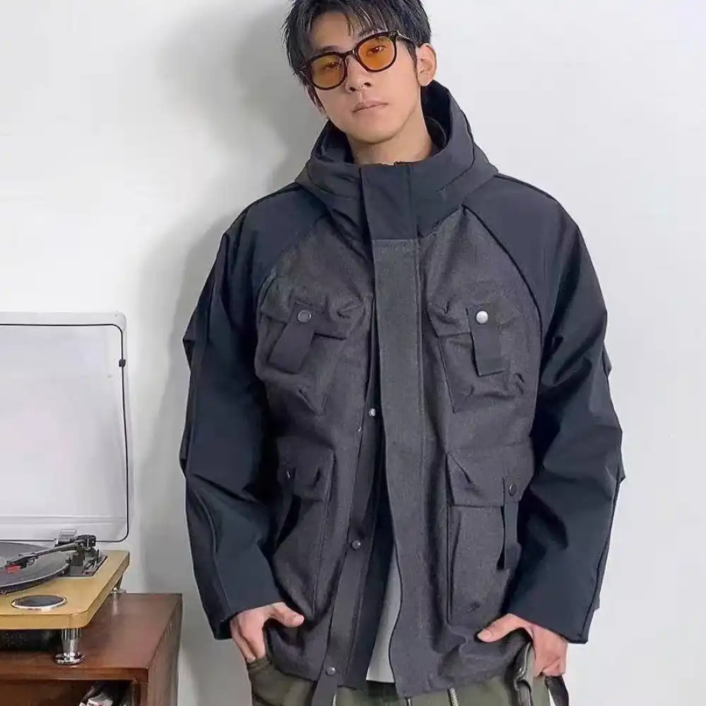 Product image of K10603 Front 4 Pocket Oversize Jacket