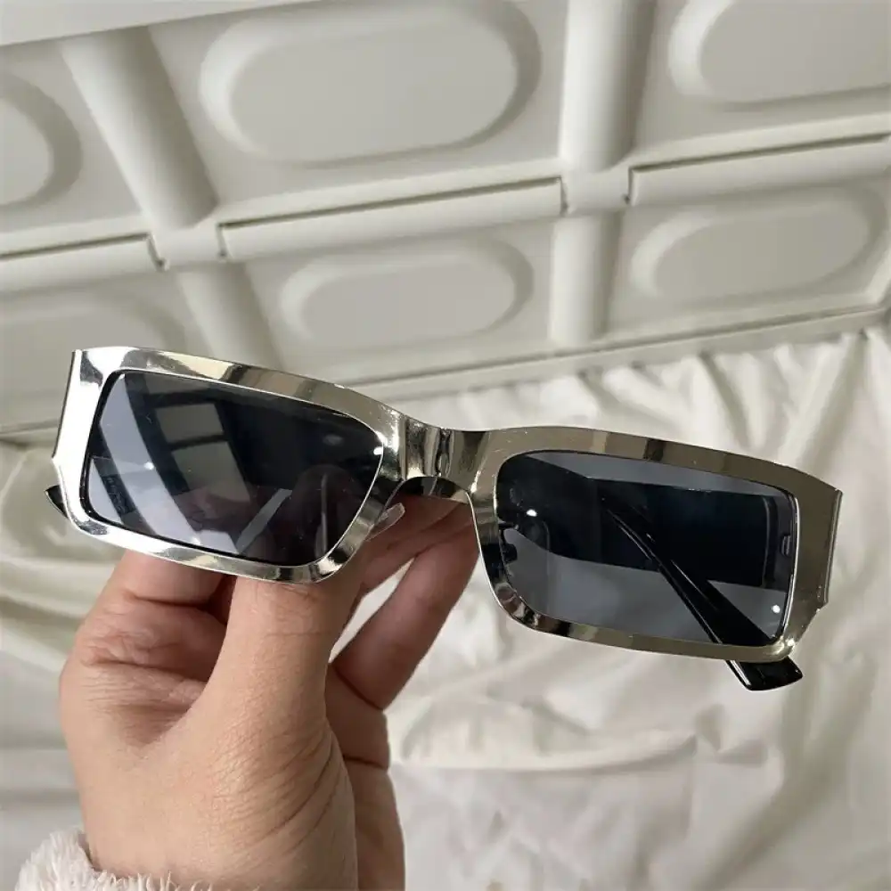 Product image of Chn Metal Frame Rectangle Shade Glass