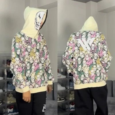 Multi Skull Soul Reaper W Back ...