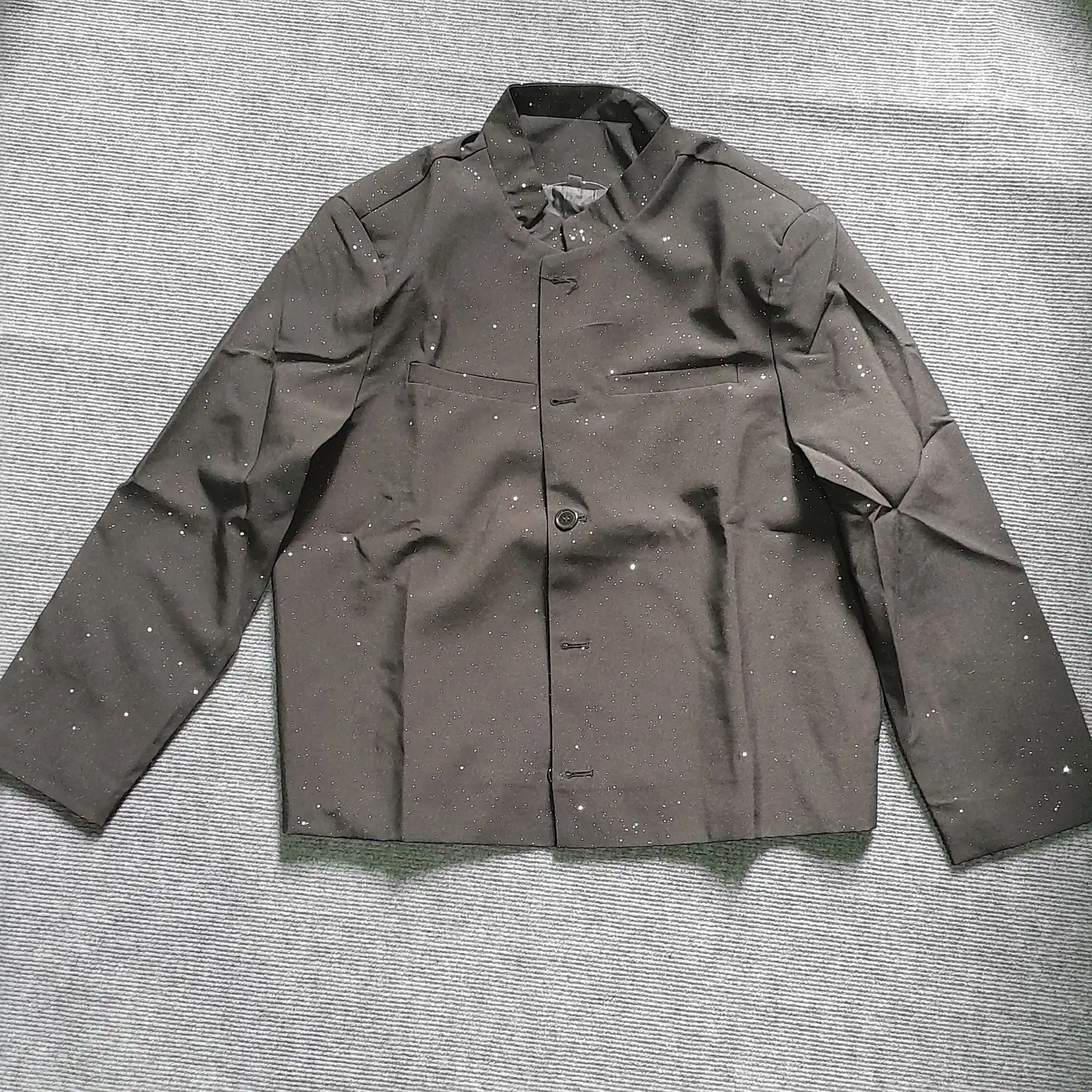 Product image of W77 Shining Textured Japanese High School Blazer