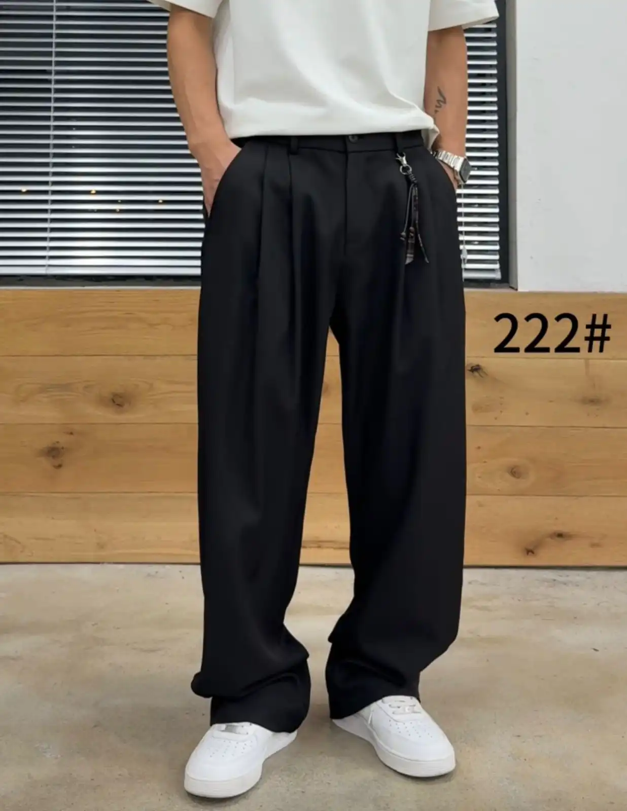 Product image of 222 Straight loose Baggy  Formal Pant