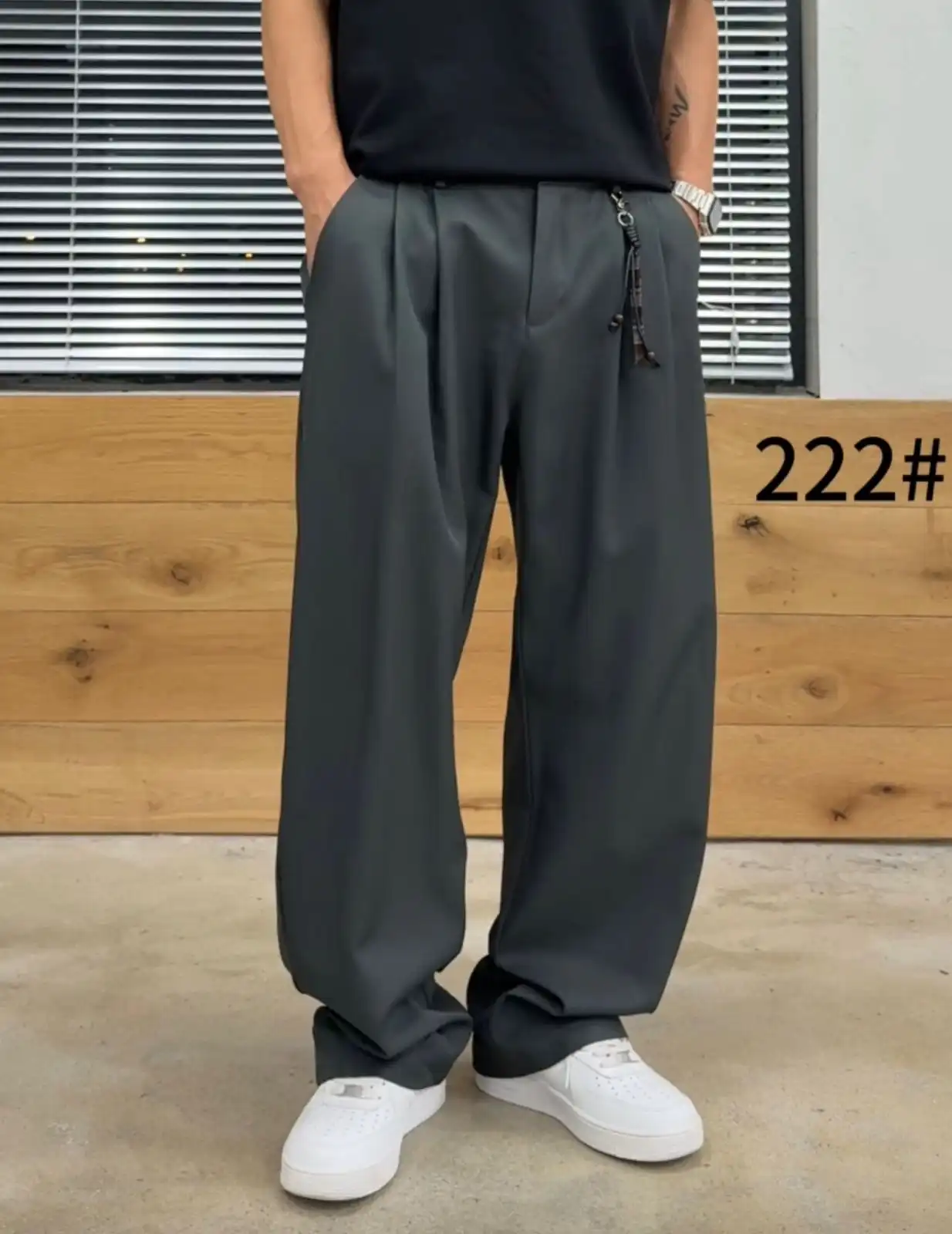 Product image of 222 Straight loose Baggy  Formal Pant