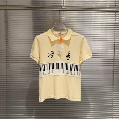 750 piano music sign embroidery...
