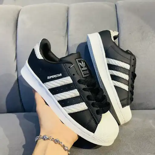 Product image of Adidas Superstar II Black White"
