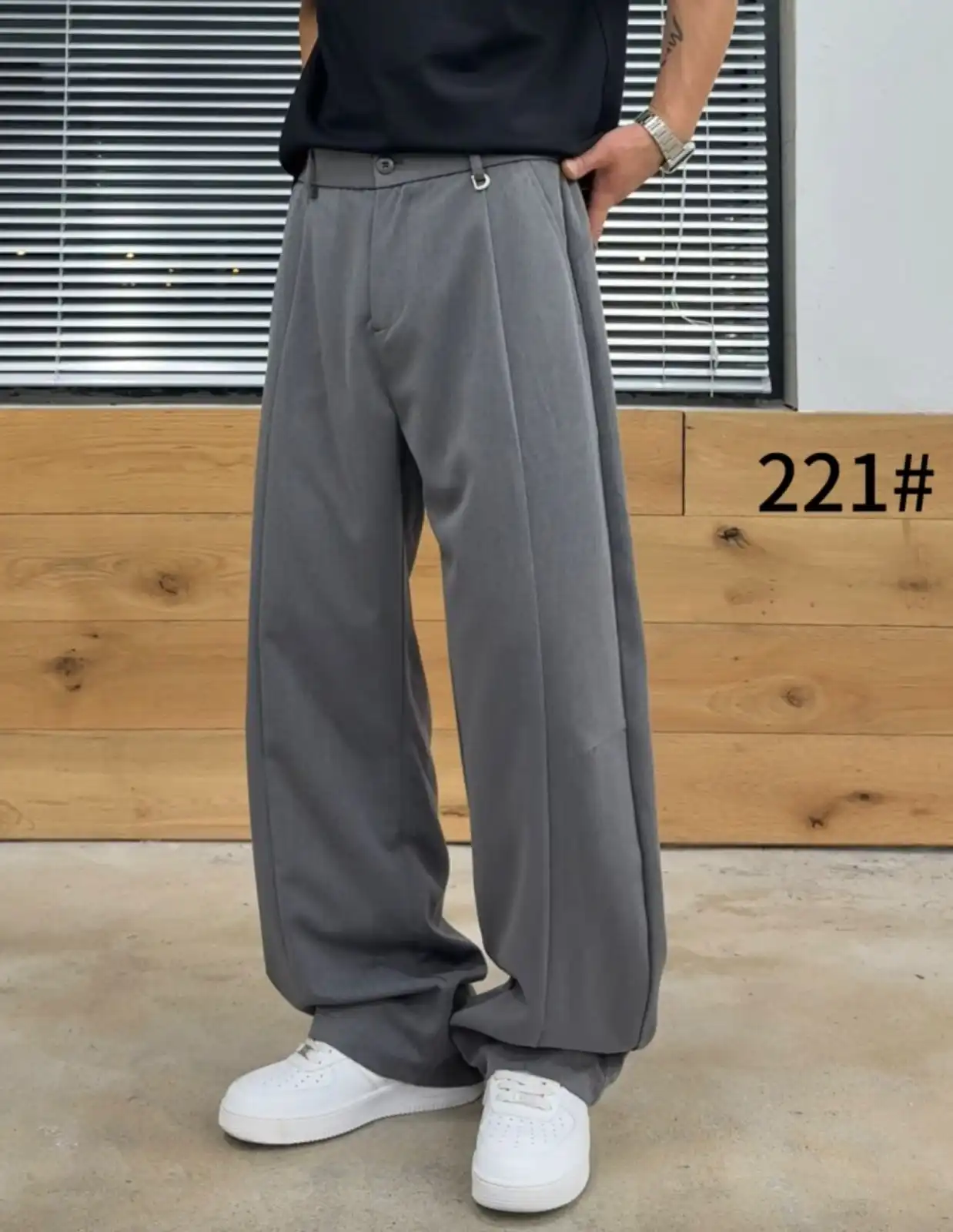 Product image of 221 Straight loose Baggy Formal Pant