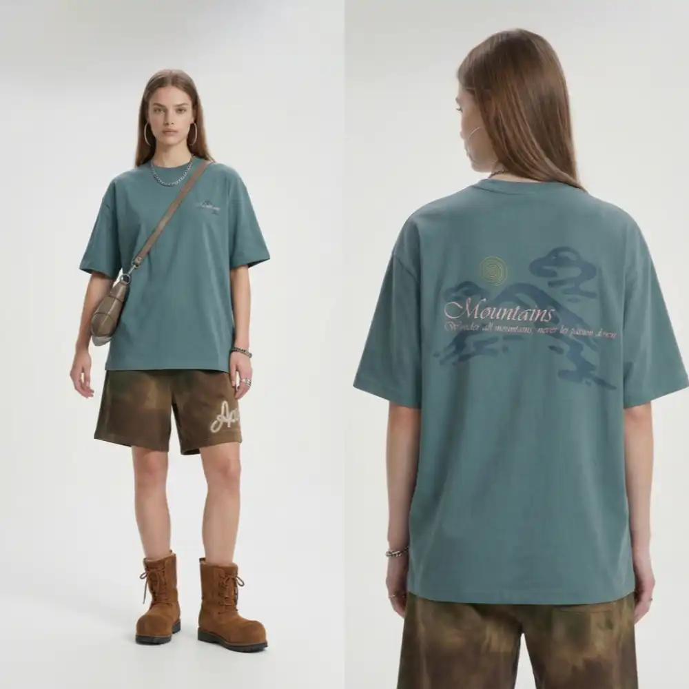 Product image of 8450 Thick Plate Printing Process Over Size T-shirt