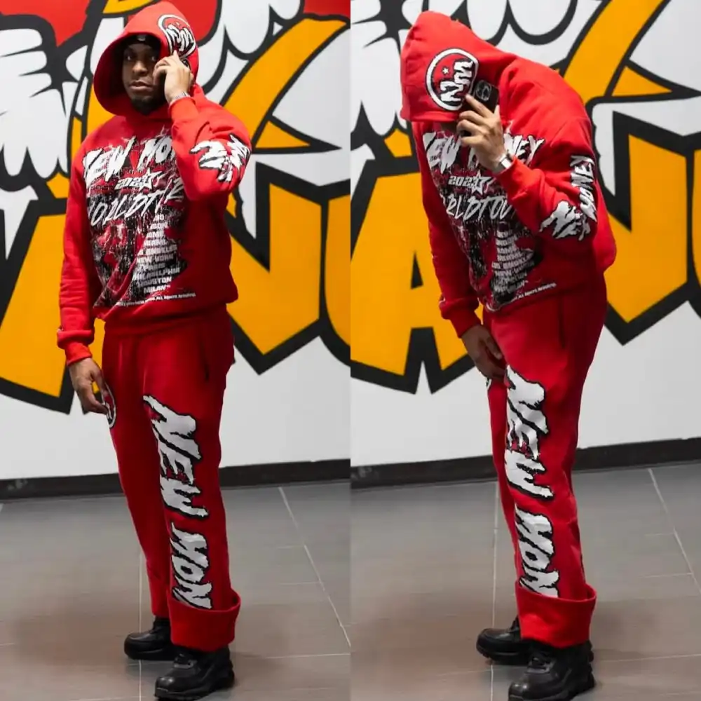 Product image of Hellstar World Tour Printed Fleece Tracksuit