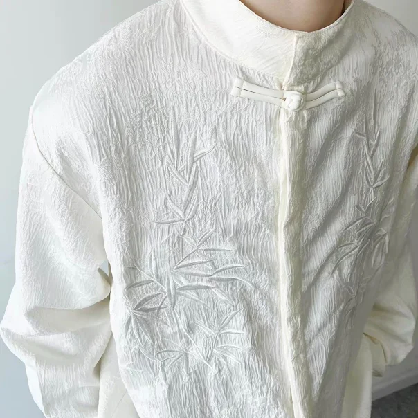 Product image of C313 0109 Chinese Style Stand Collar Full Shirt