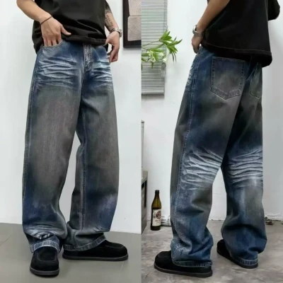 682 Elastic Baggy Pant